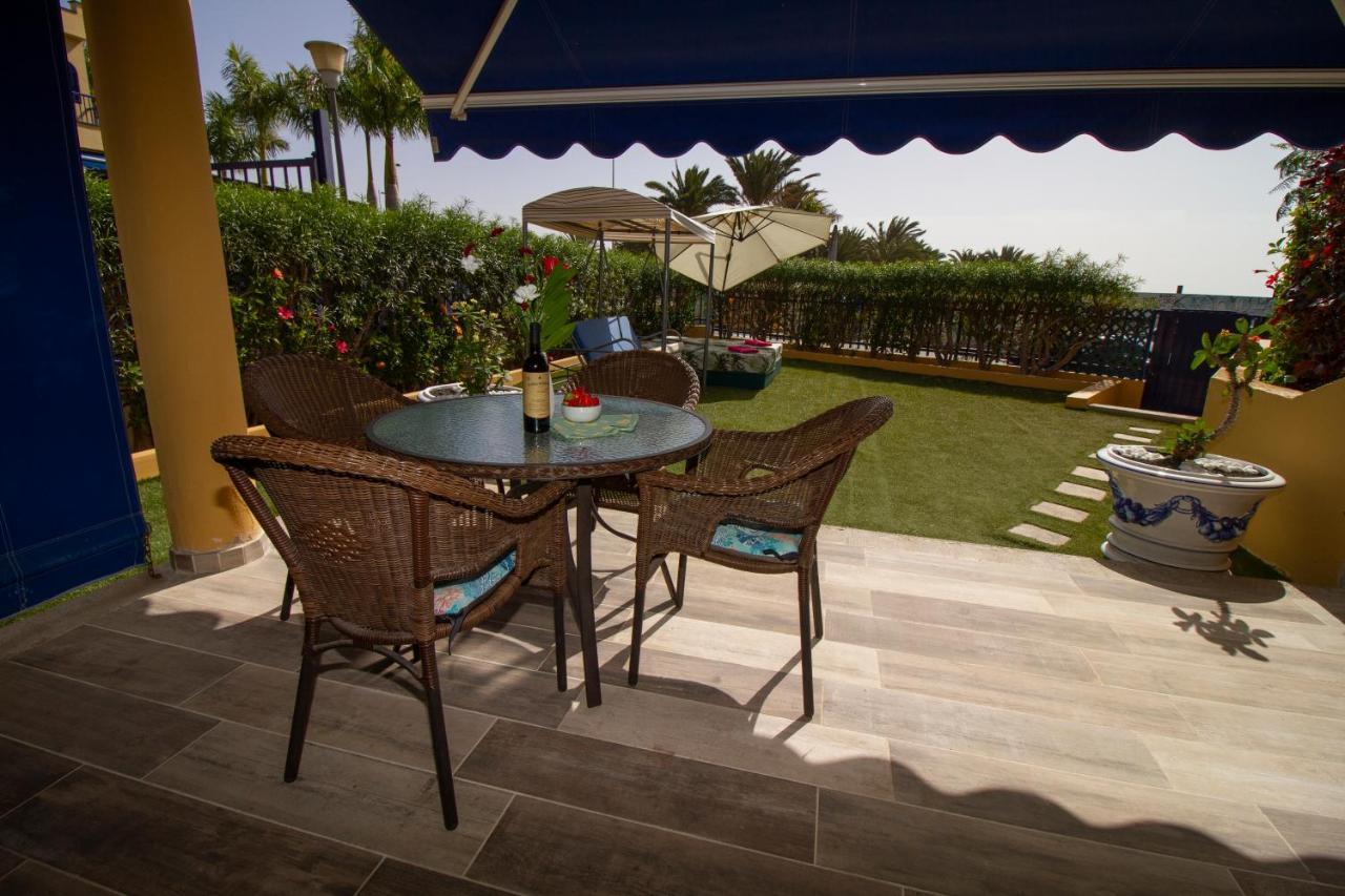 Sea View Meloneras Terrace Duplex +Wifi +Barbecue Apartment Exterior photo